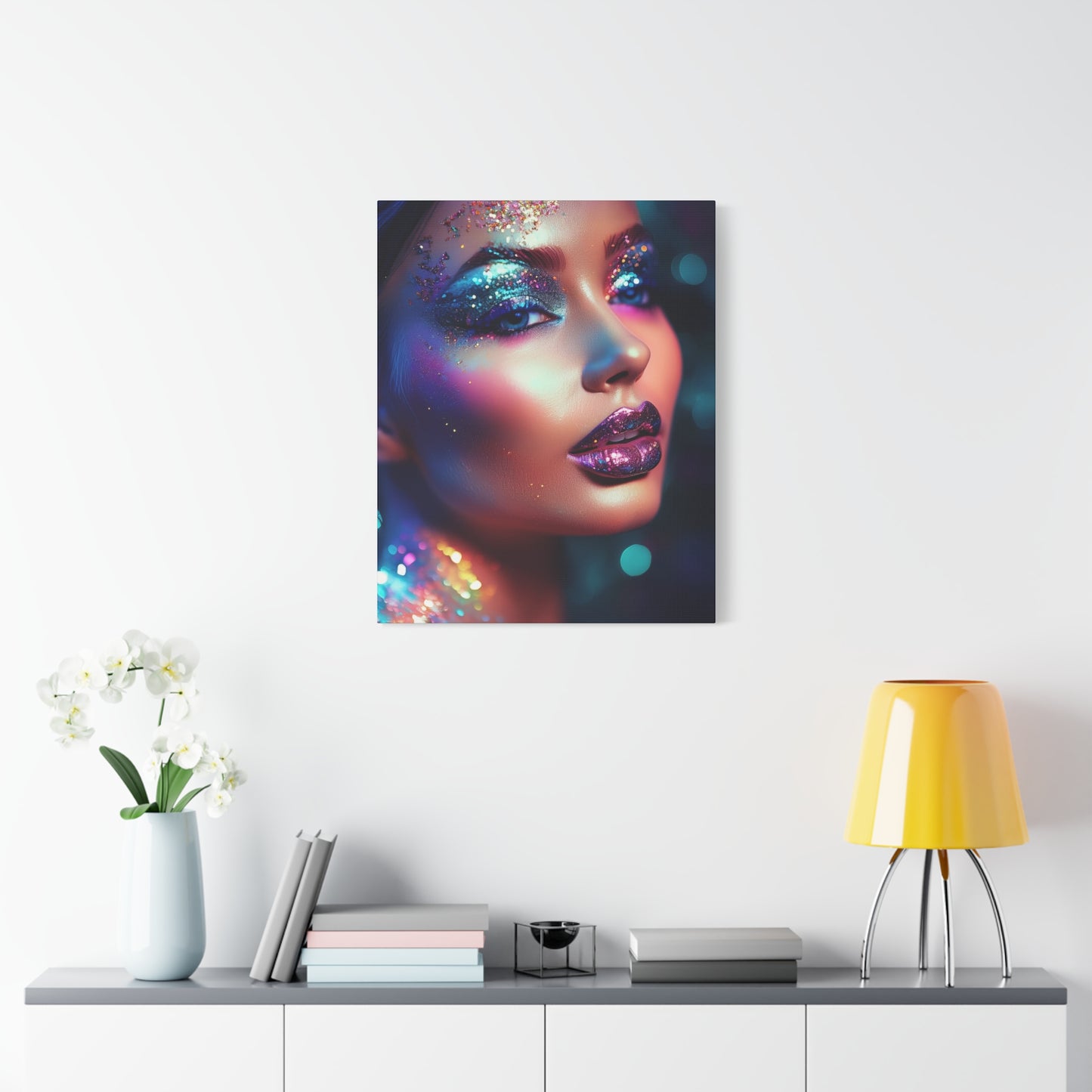 Glitter Love 011- Canvas Print – Vibrant Wall Decor