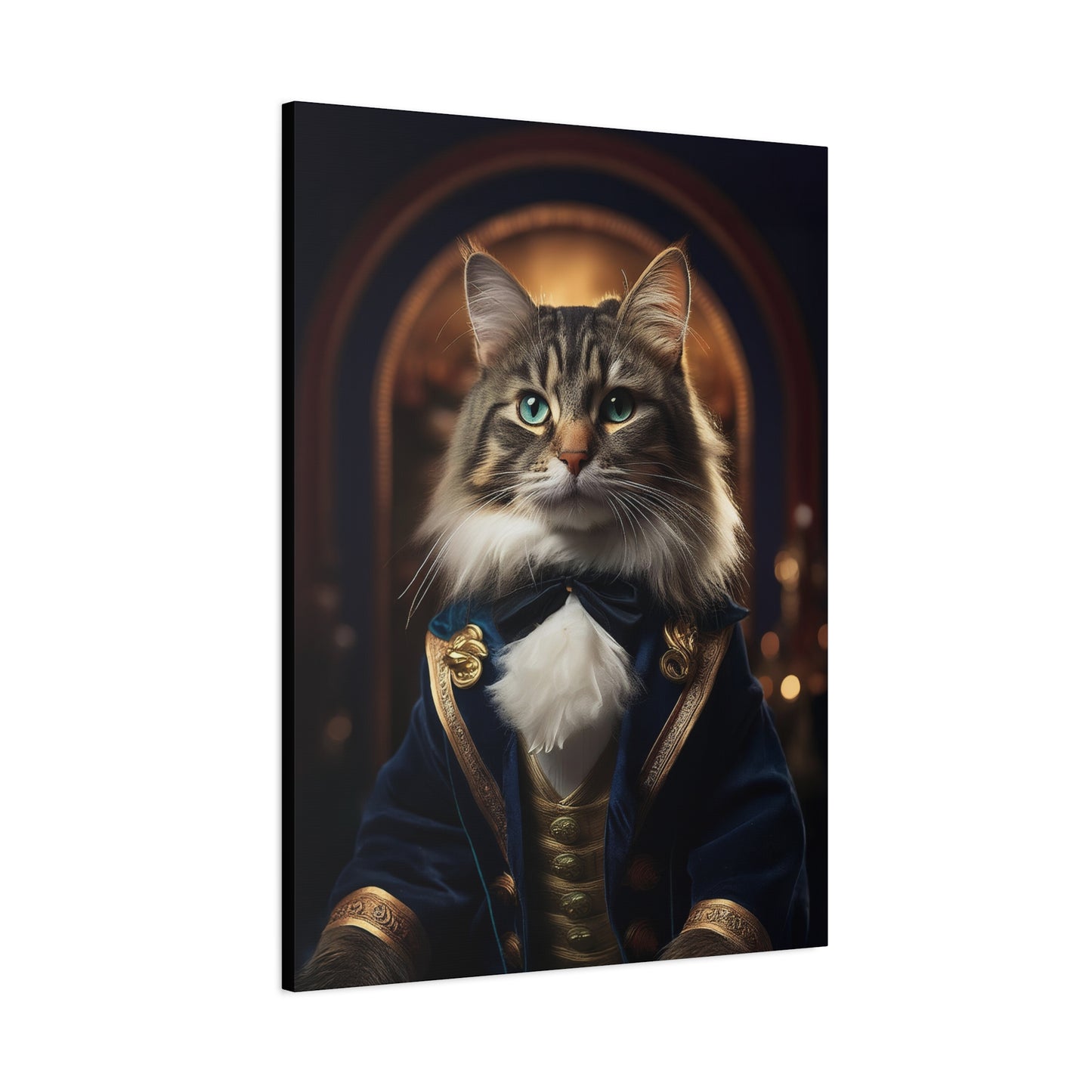 Duke purrington Canvas Art | Stretched Matte Wall Decor