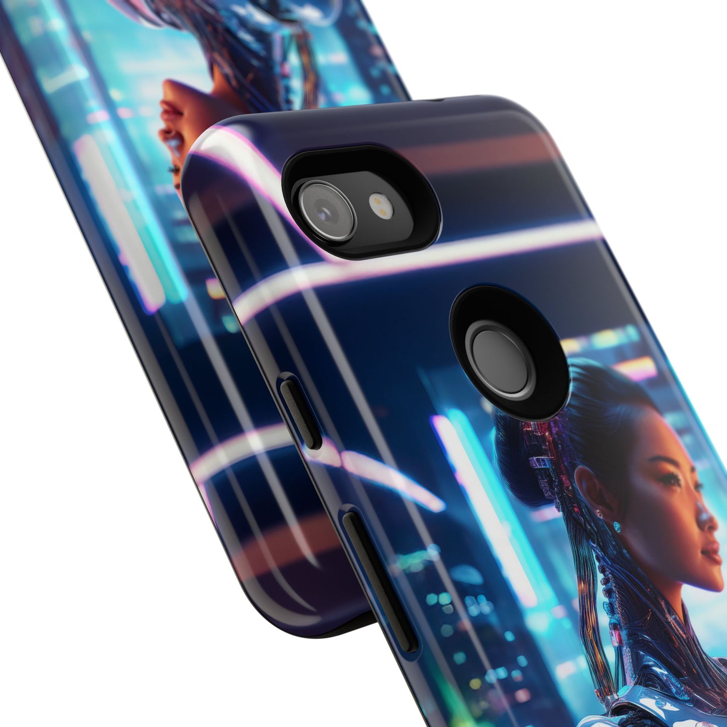 Futuristic Human Android Hybrid Cell Phone Case 013