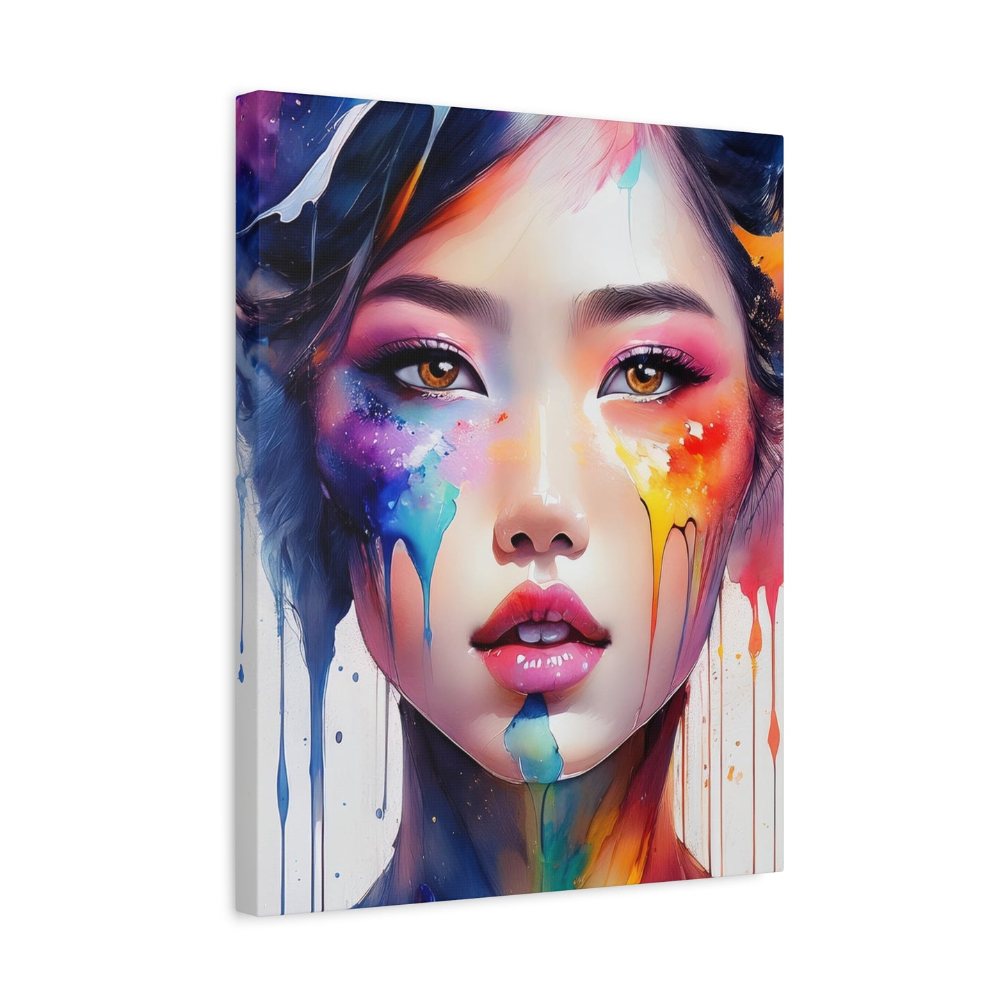 Painted Beauty 002 Canvas Wall Art