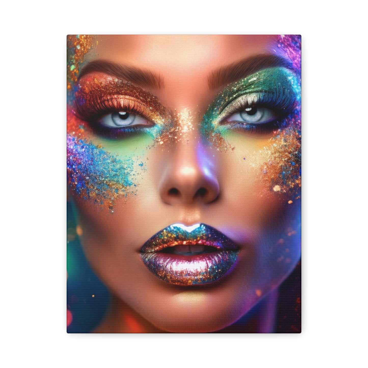 Glitter Love 006- Canvas Print – Vibrant Wall Decor