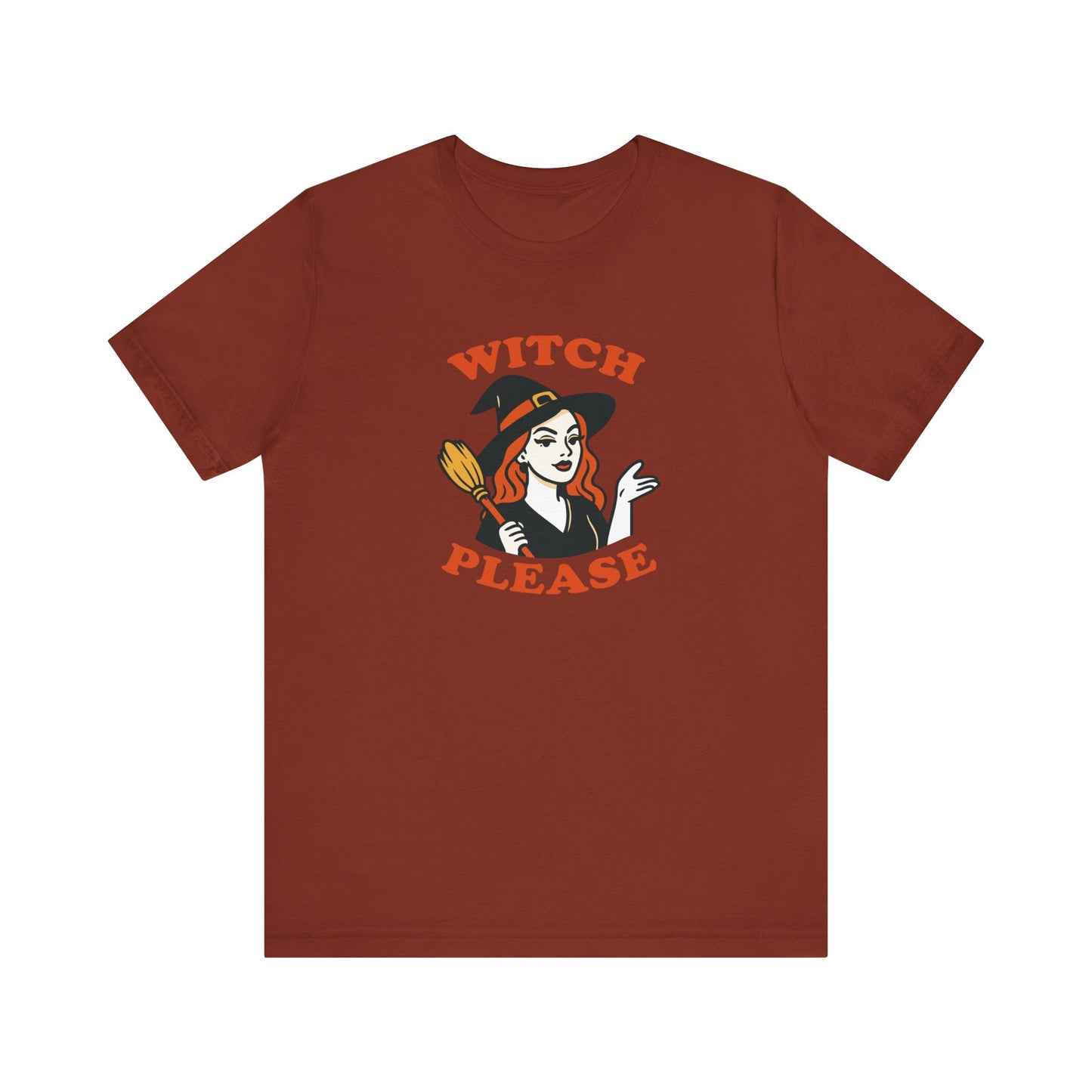 Witch Please Halloween Shirt – Sassy Retro Witch Graphic Tee for Funny Halloween Attitude