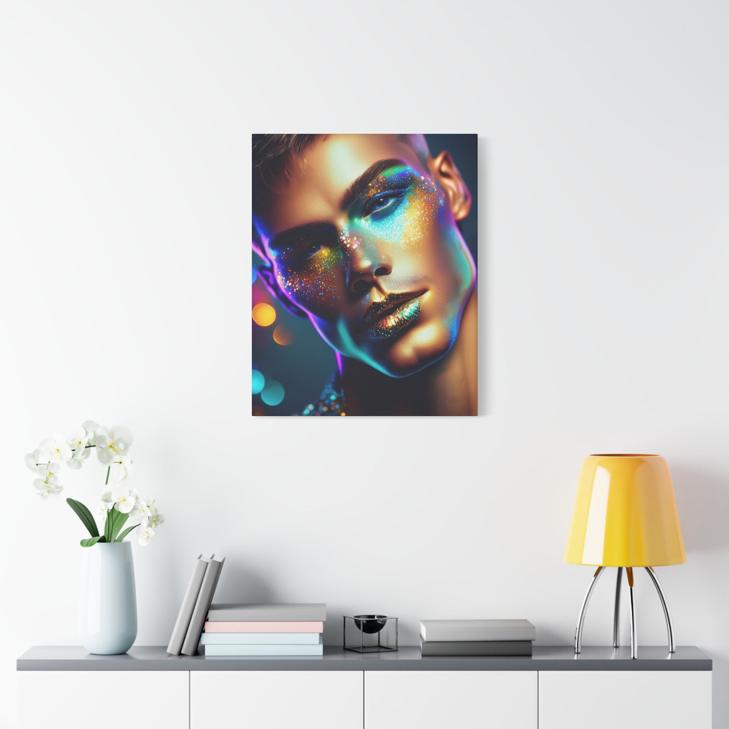 Glitter Love 010- Canvas Print – Vibrant Wall Decor