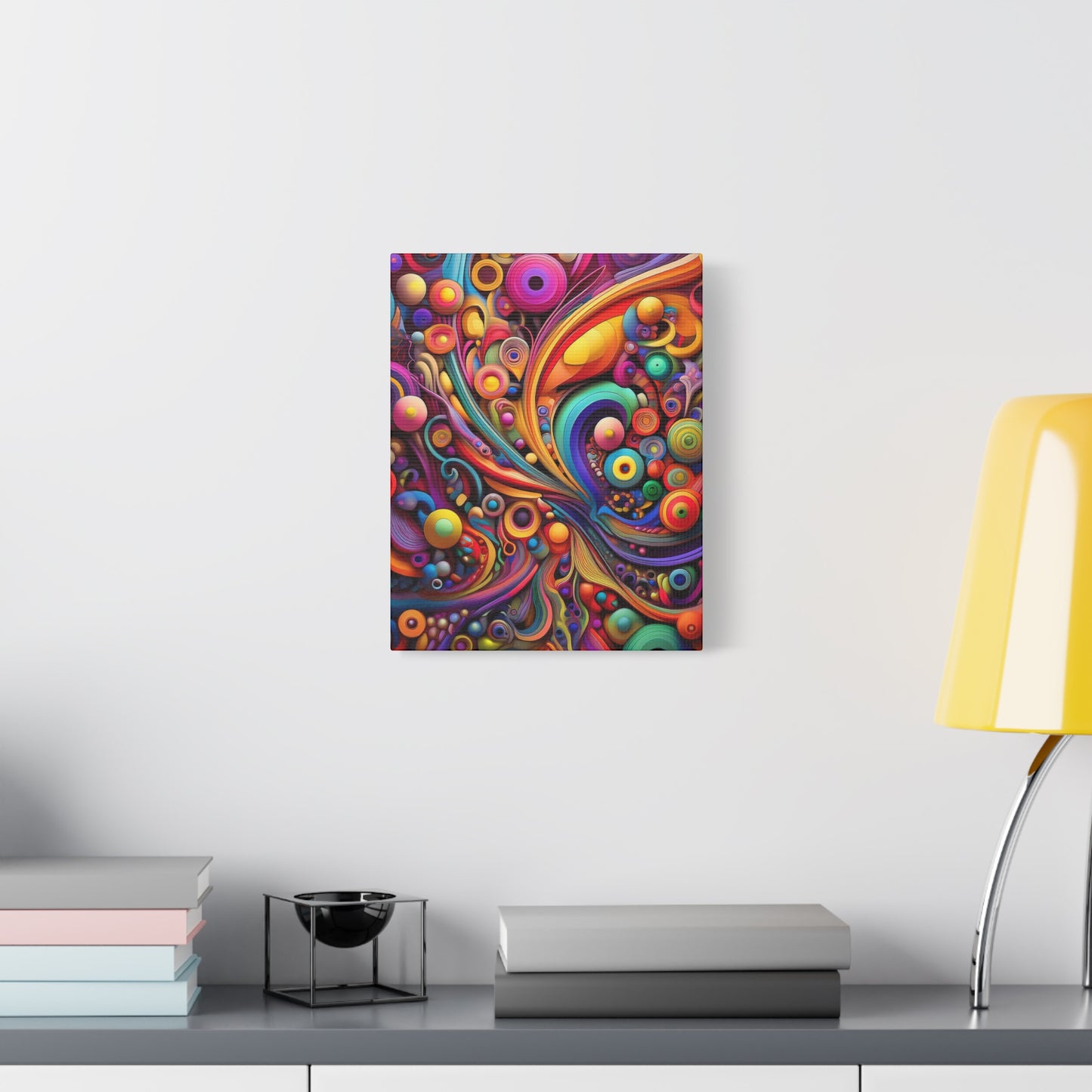 Psychedelic Dream Canvas Wall Art - Colorful Home Decor