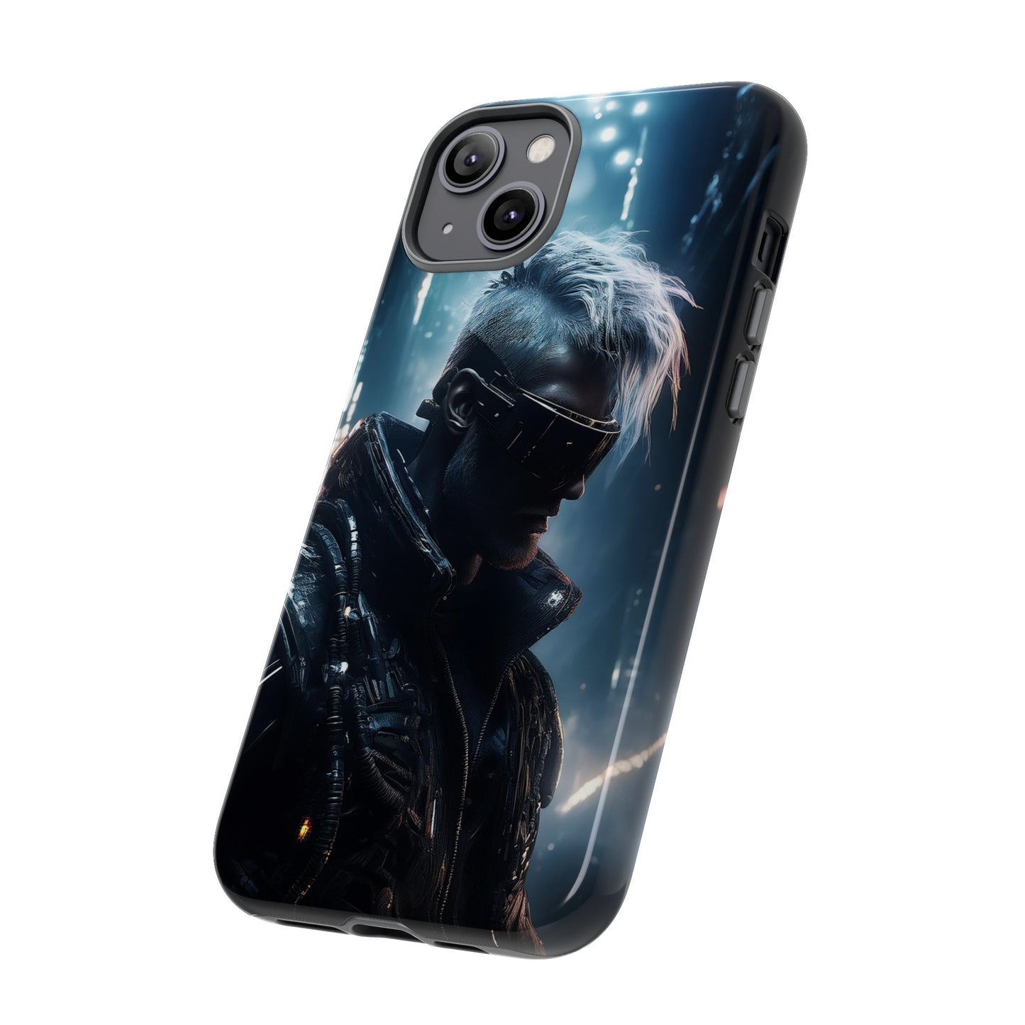 Futuristic Cyberpunk Male Cell Phone Case 025