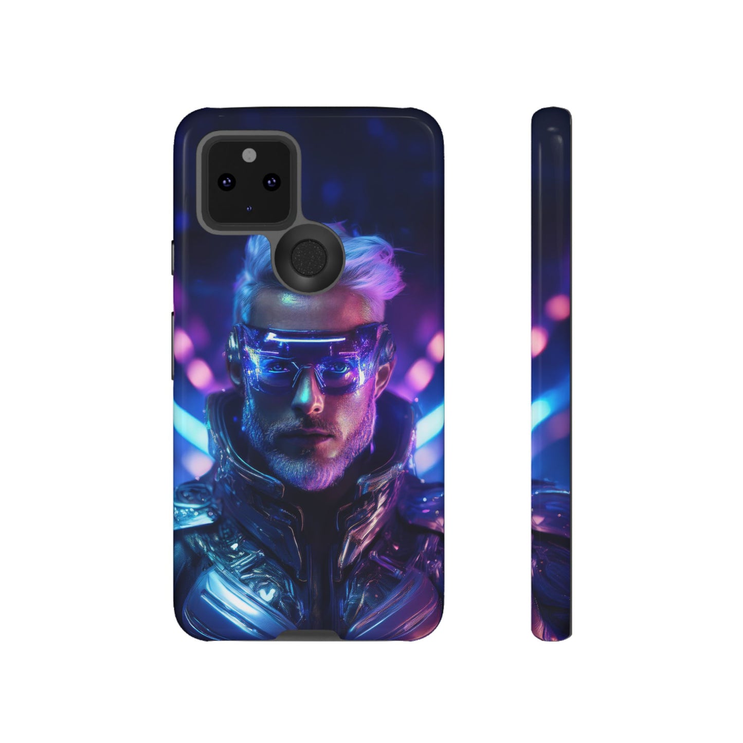 Futuristic Cyberpunk Male Cell Phone Case 020