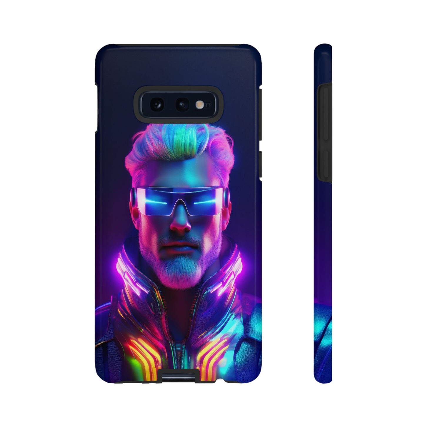 Futuristic Cyberpunk Male Cell Phone Case 026