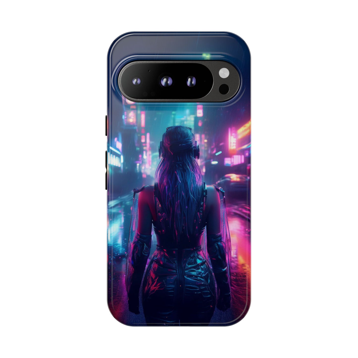 Futuristic Cyberpunk Female Cell Phone Case 032