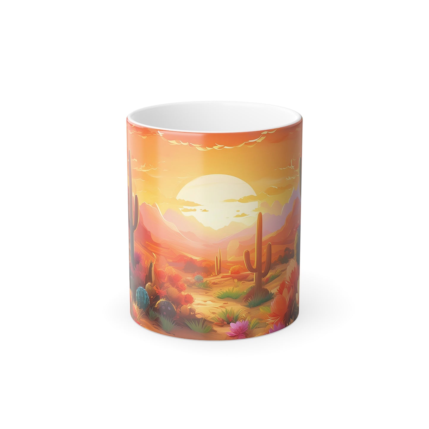 Way Out West Color Morphing Mug, 11oz