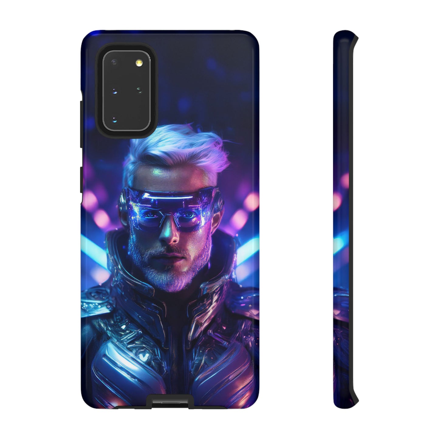 Futuristic Cyberpunk Male Cell Phone Case 020