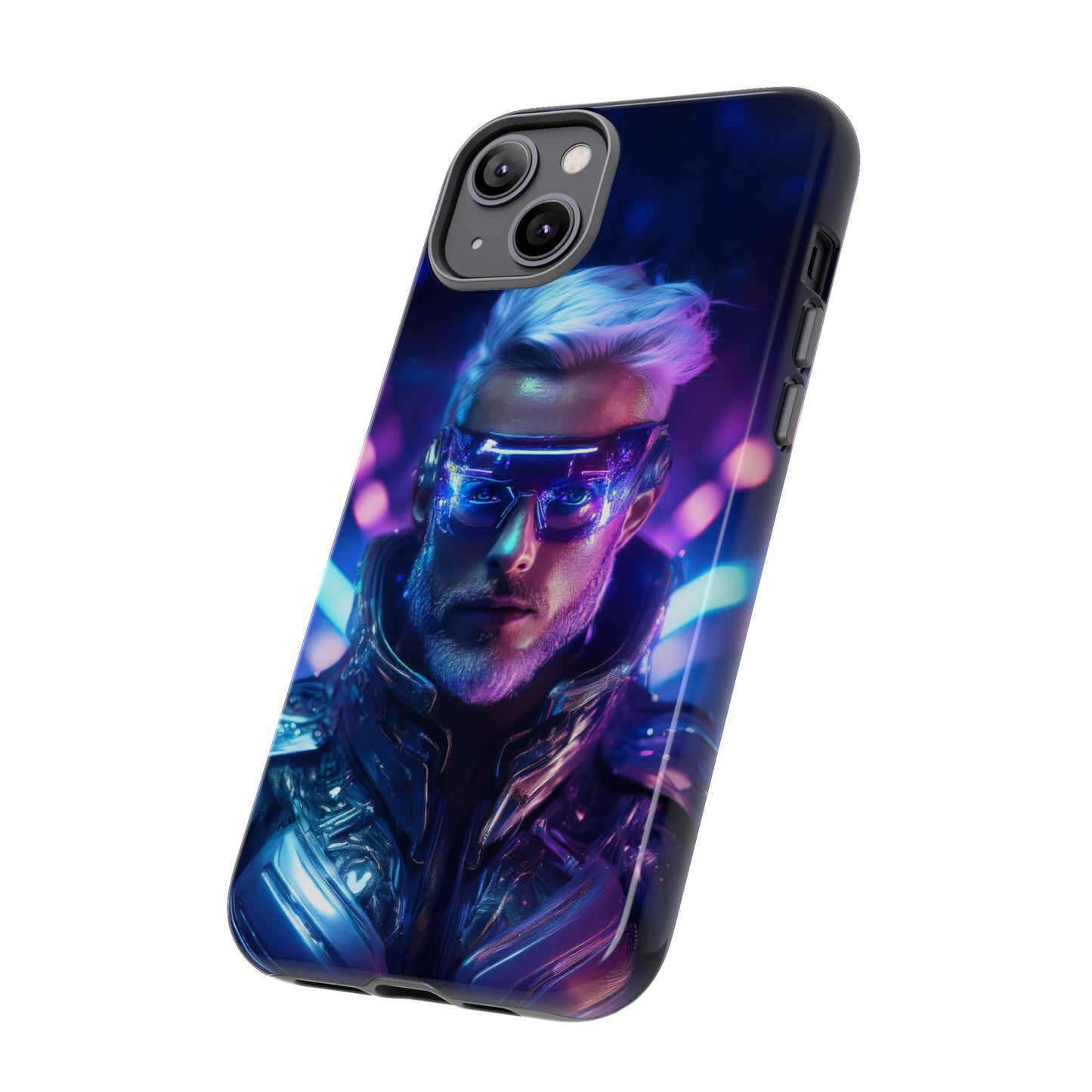 Futuristic Cyberpunk Male Cell Phone Case 020