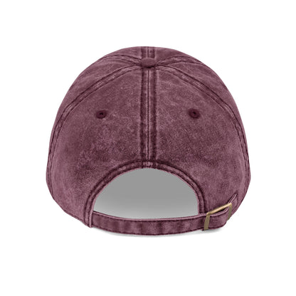 FERAL Vintage Hat – Bold Statement Hat with Wild Energy Font for Rebels, Misfits, and Chaos Enthusiasts