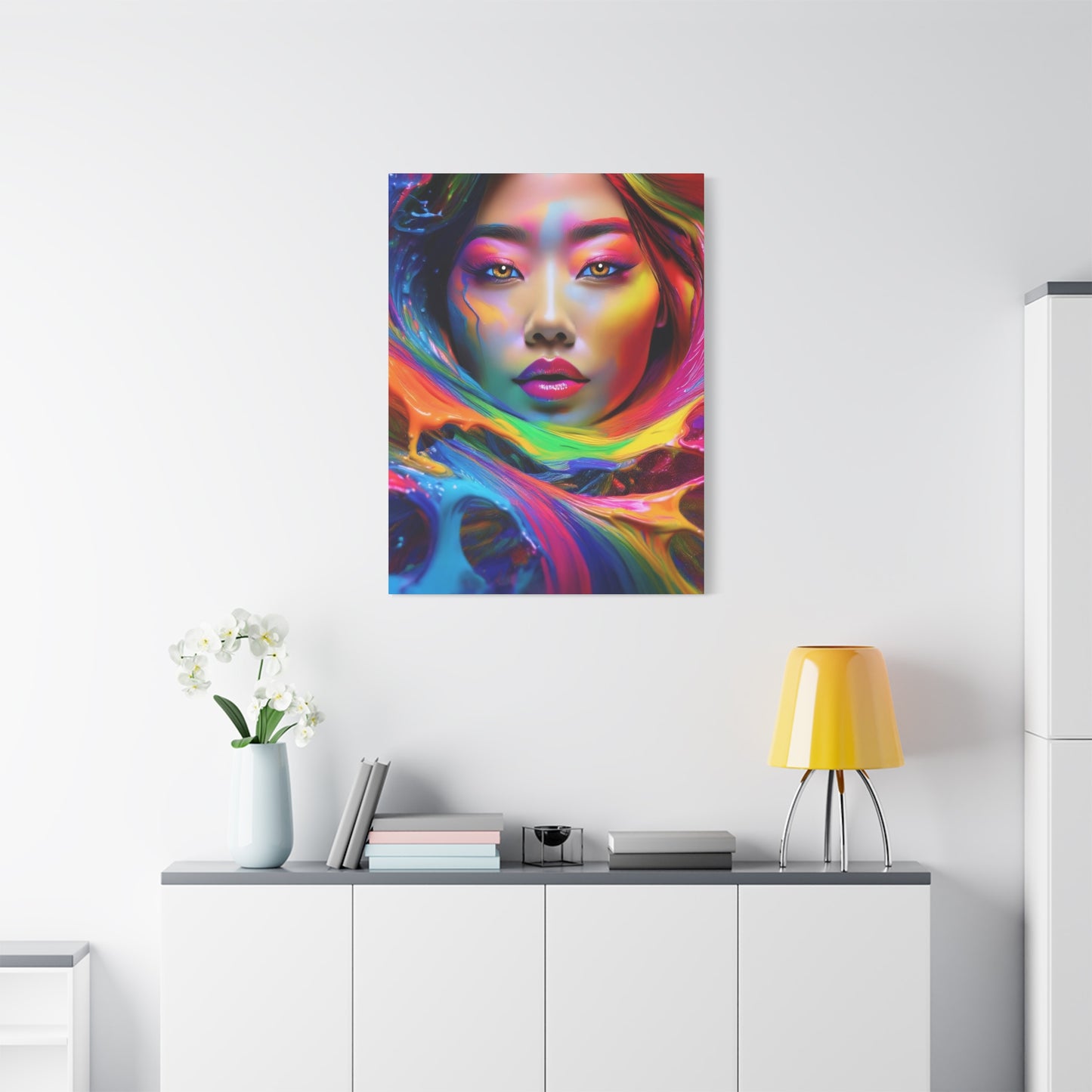 Painted Beauty 007 Canvas Wall Art