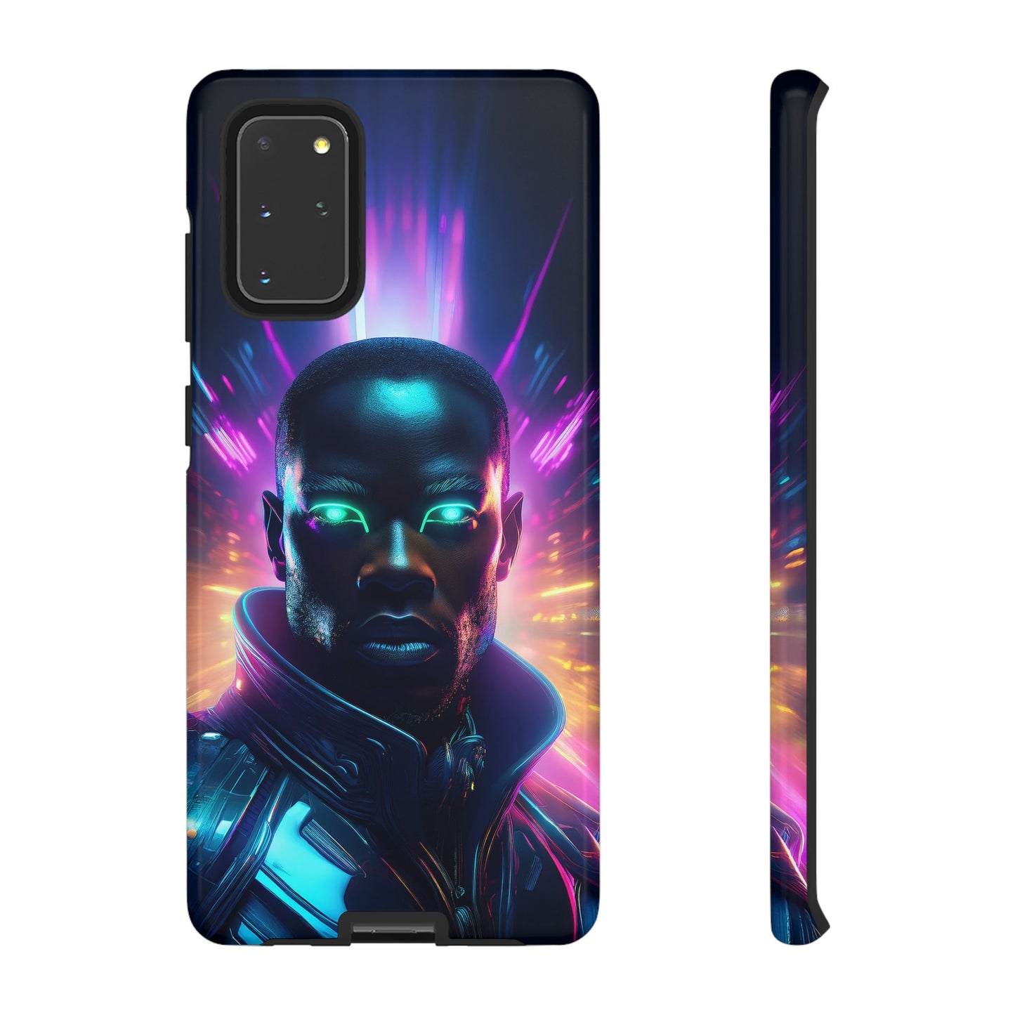 Futuristic Cyberpunk Male Cell Phone Case 022