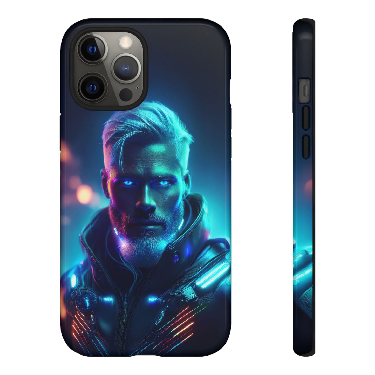 Futuristic Cyberpunk Male Cell Phone Case 023