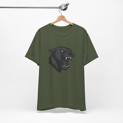 Black Panther Graphic Tee Dark Theme – Fierce Vector Design for Bold Streetwear Style
