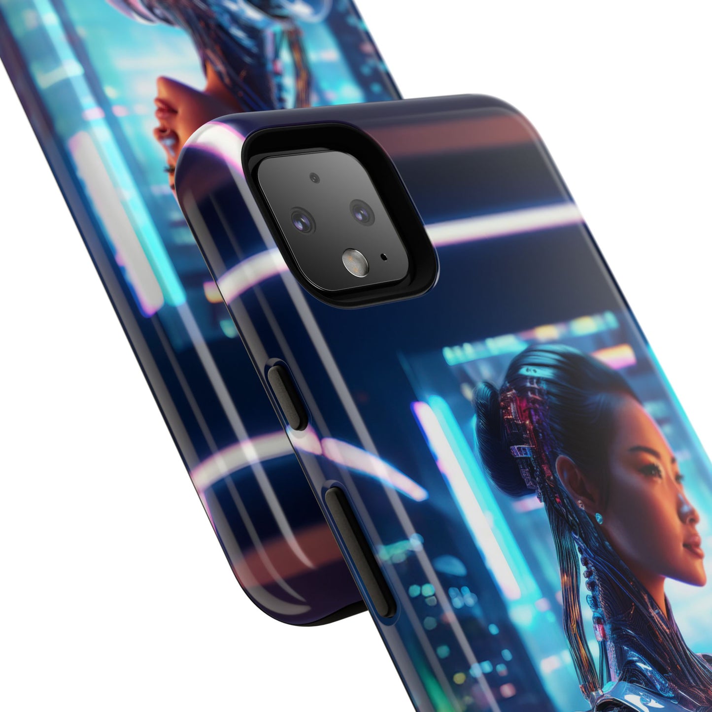 Futuristic Human Android Hybrid Cell Phone Case 013