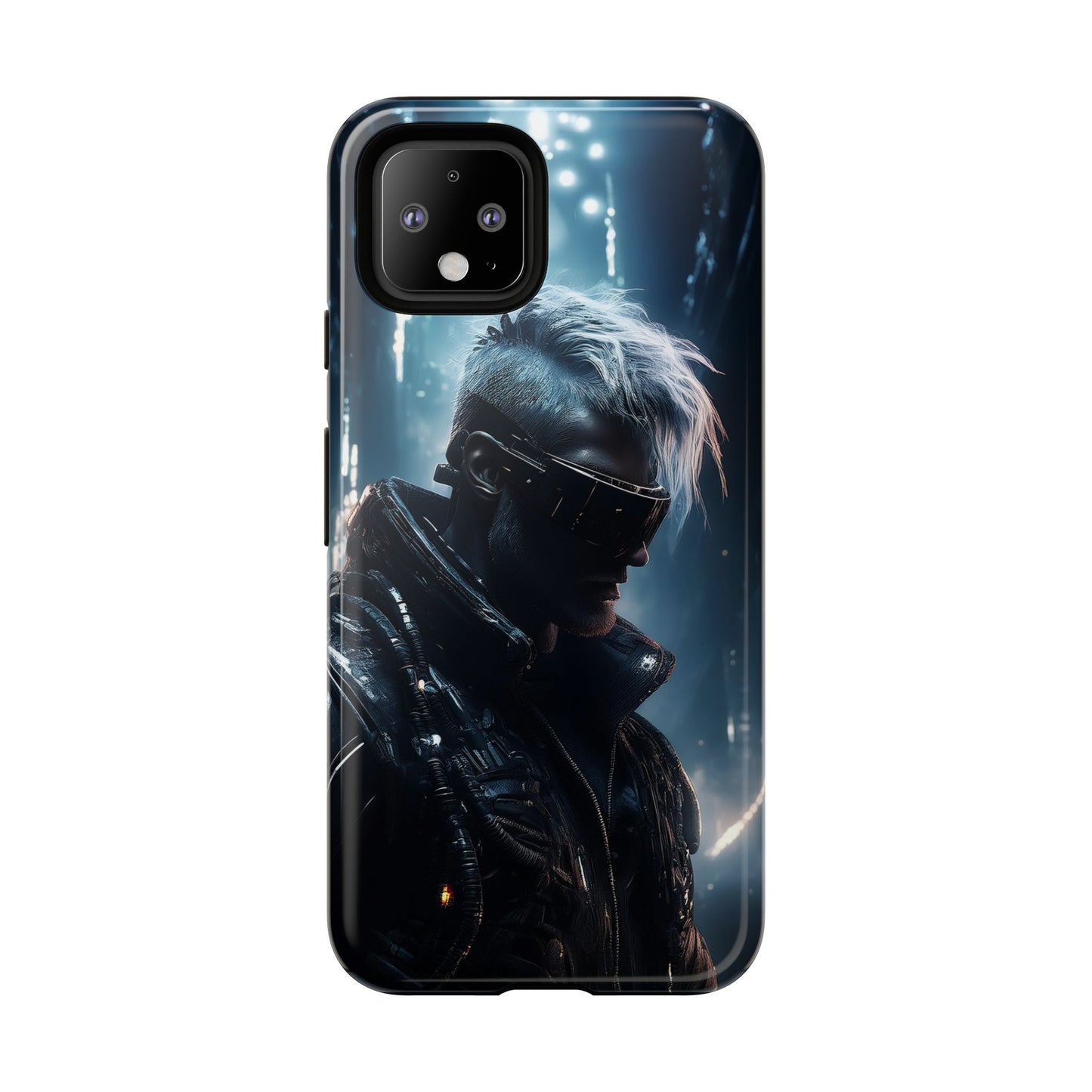 Futuristic Cyberpunk Male Cell Phone Case 025