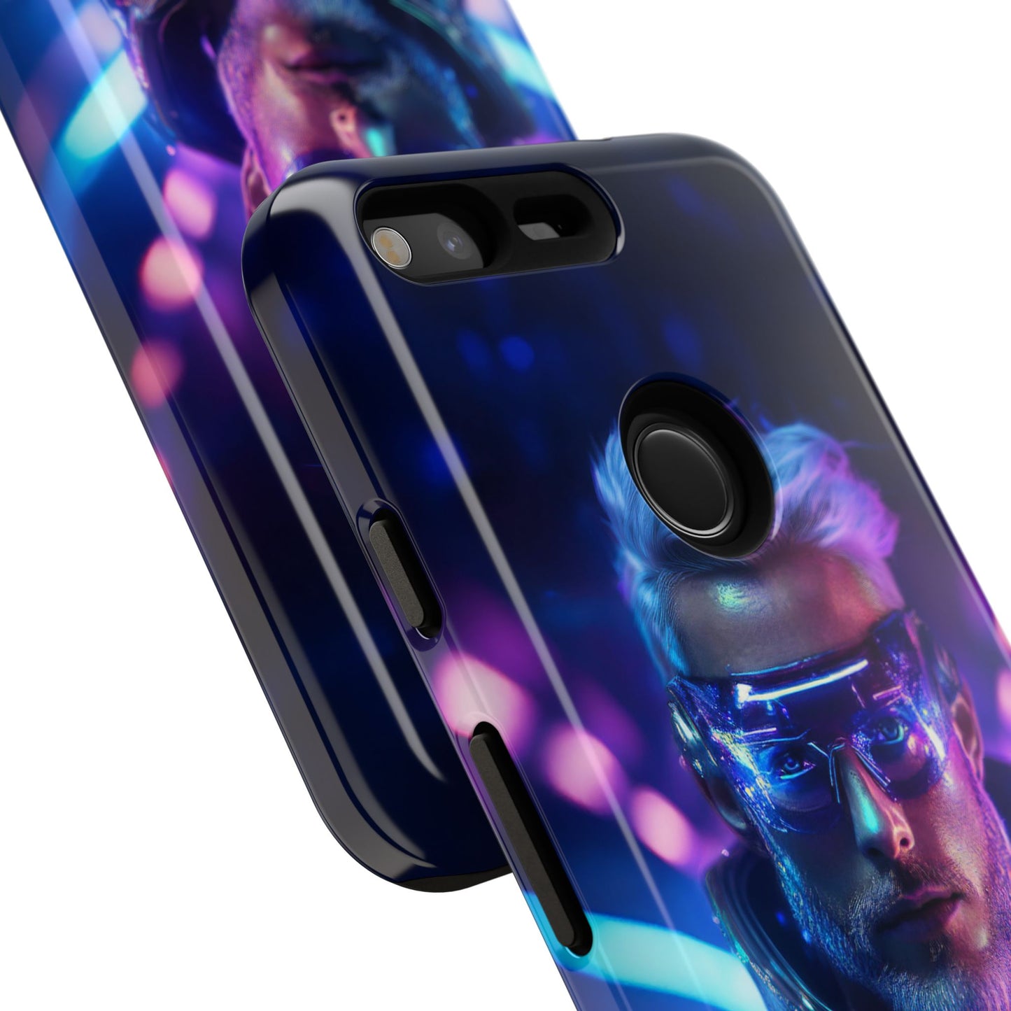 Futuristic Cyberpunk Male Cell Phone Case 020