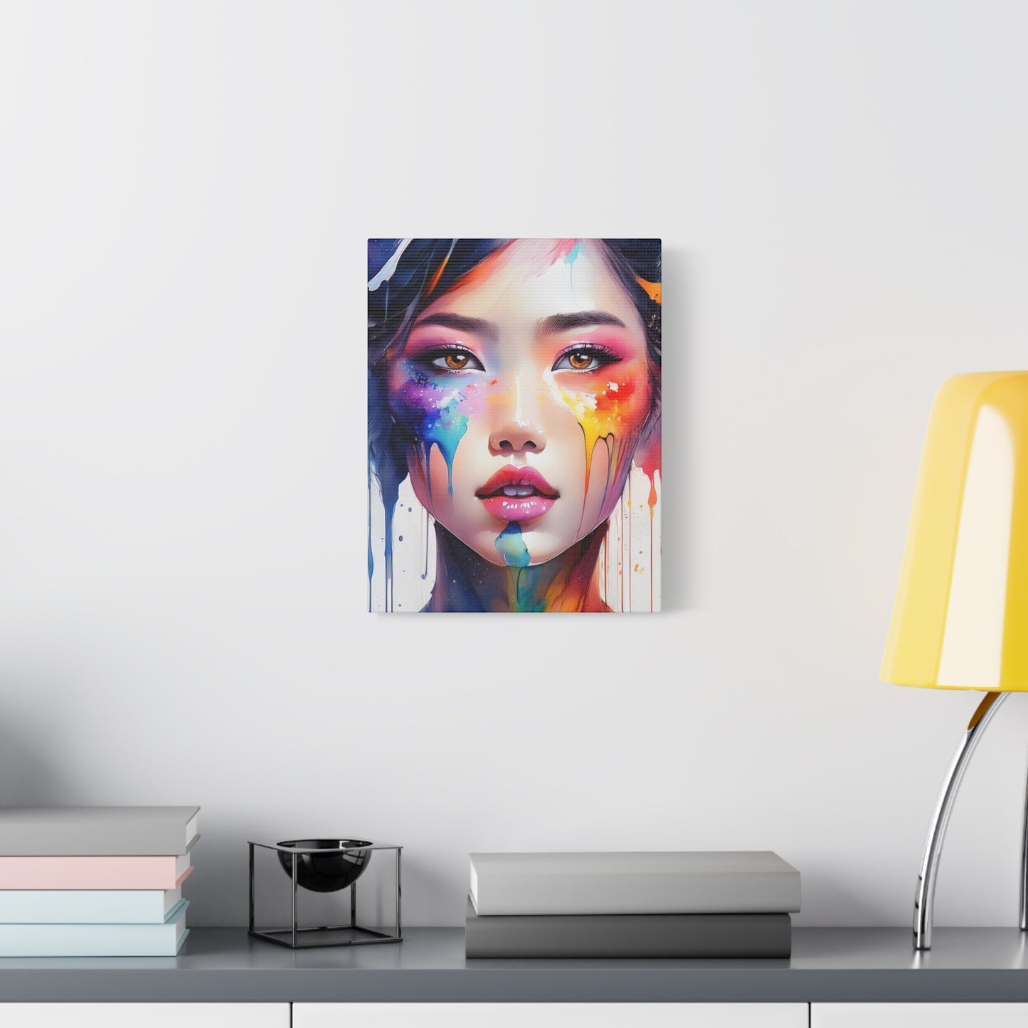 Painted Beauty 002 Canvas Wall Art