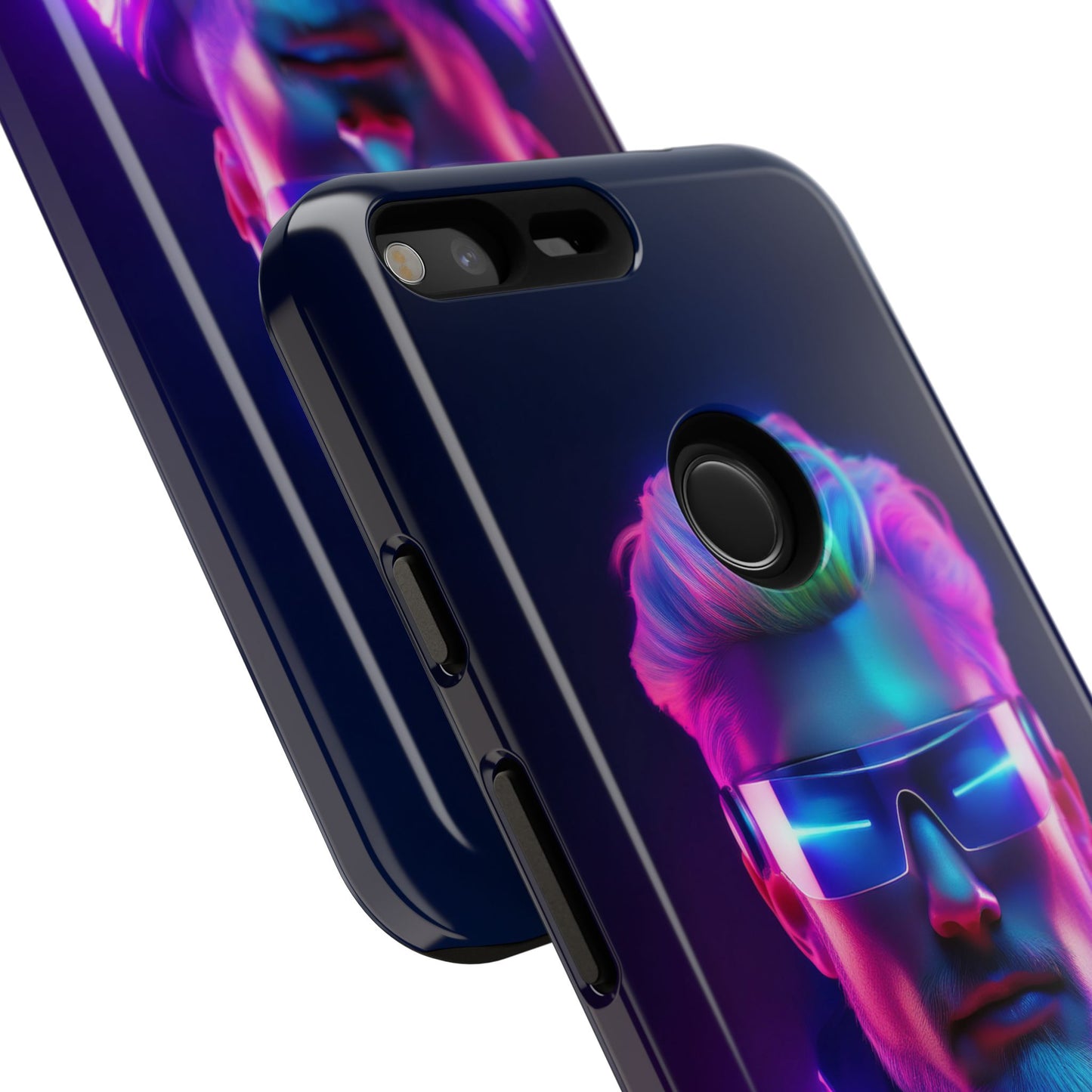 Futuristic Cyberpunk Male Cell Phone Case 026