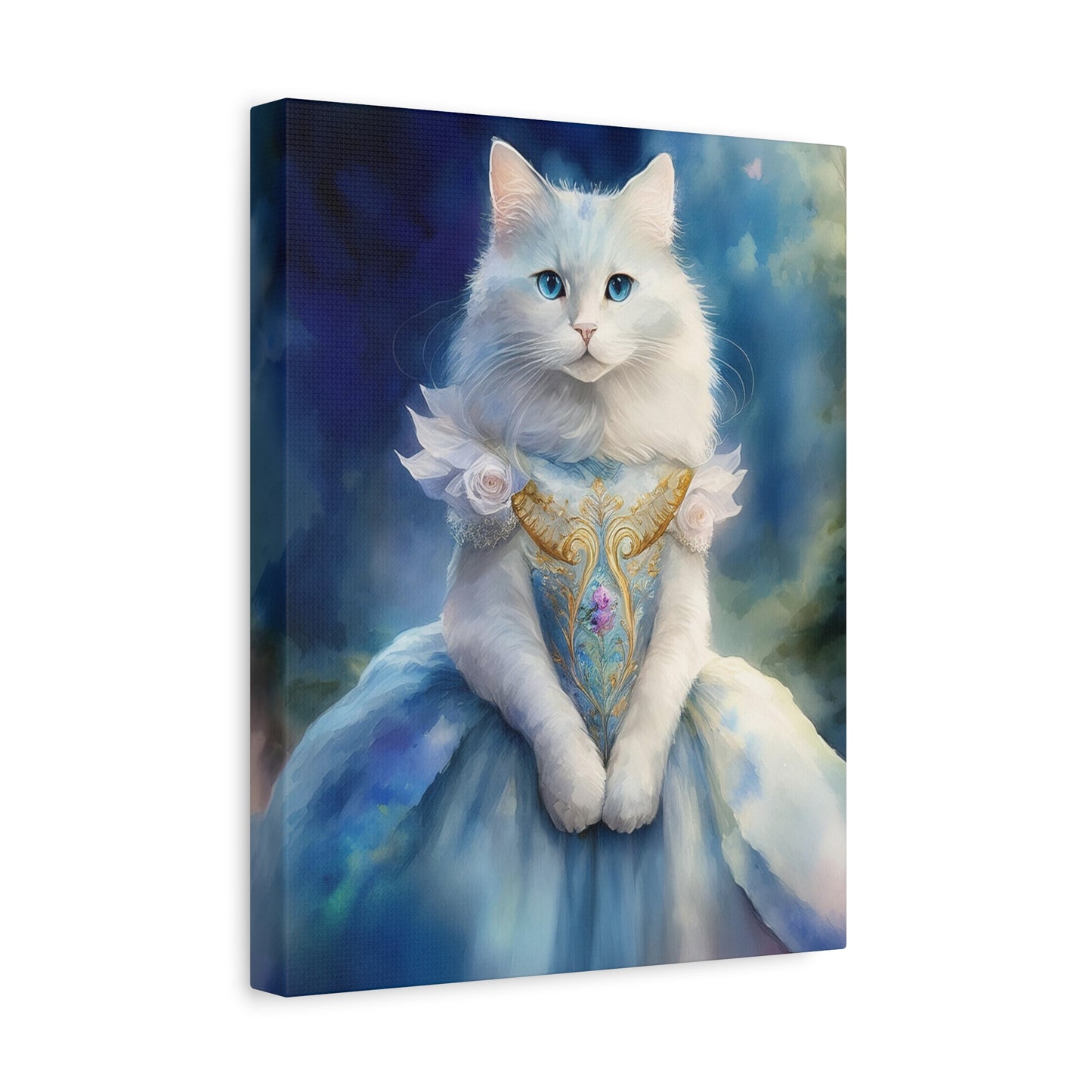 Meowgical Fairy Purrincess Canvas Art | Stretched Matte Wall Decor 007