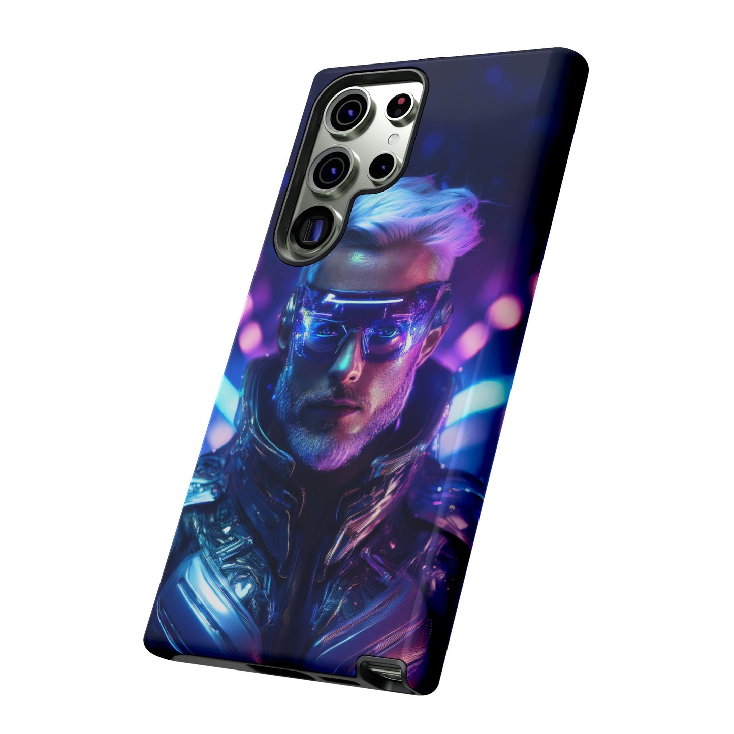 Futuristic Cyberpunk Male Cell Phone Case 020