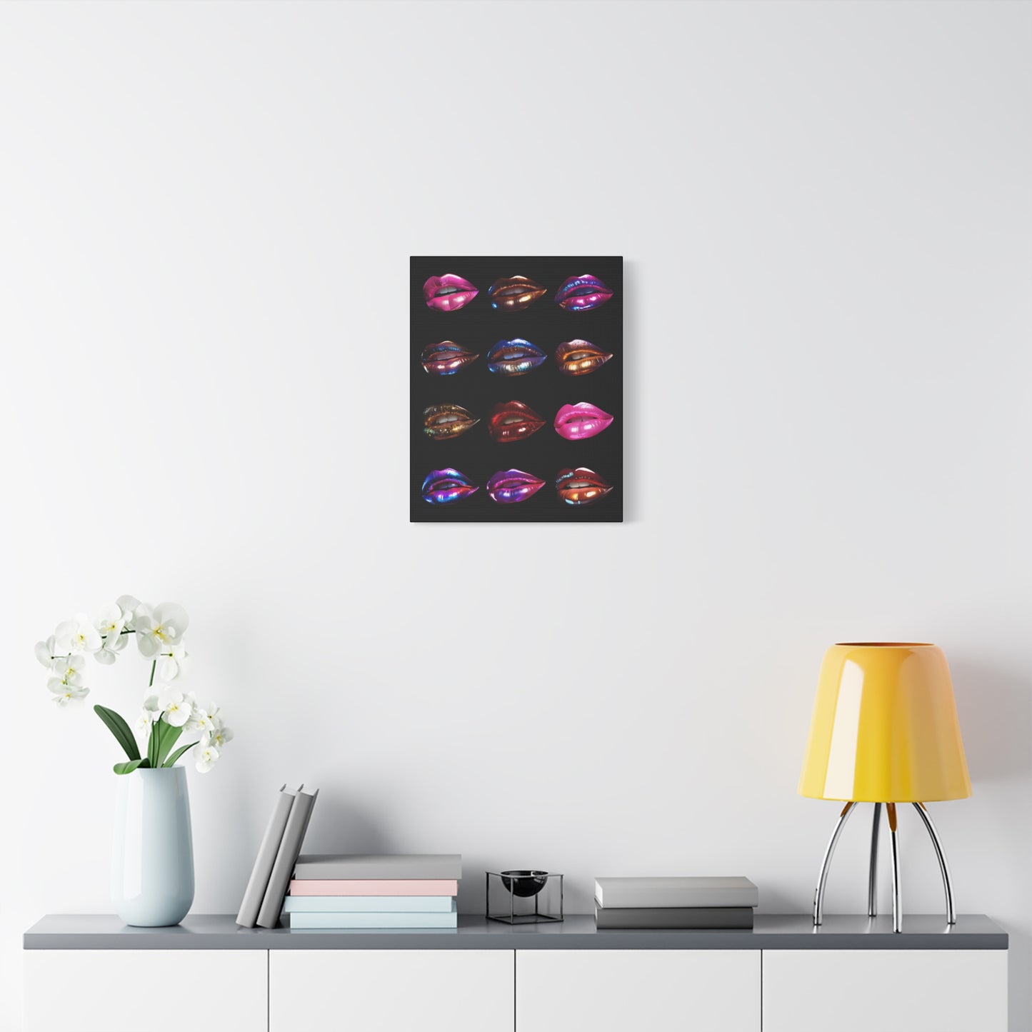 Hot Lips - Canvas Print – Vibrant Wall Decor