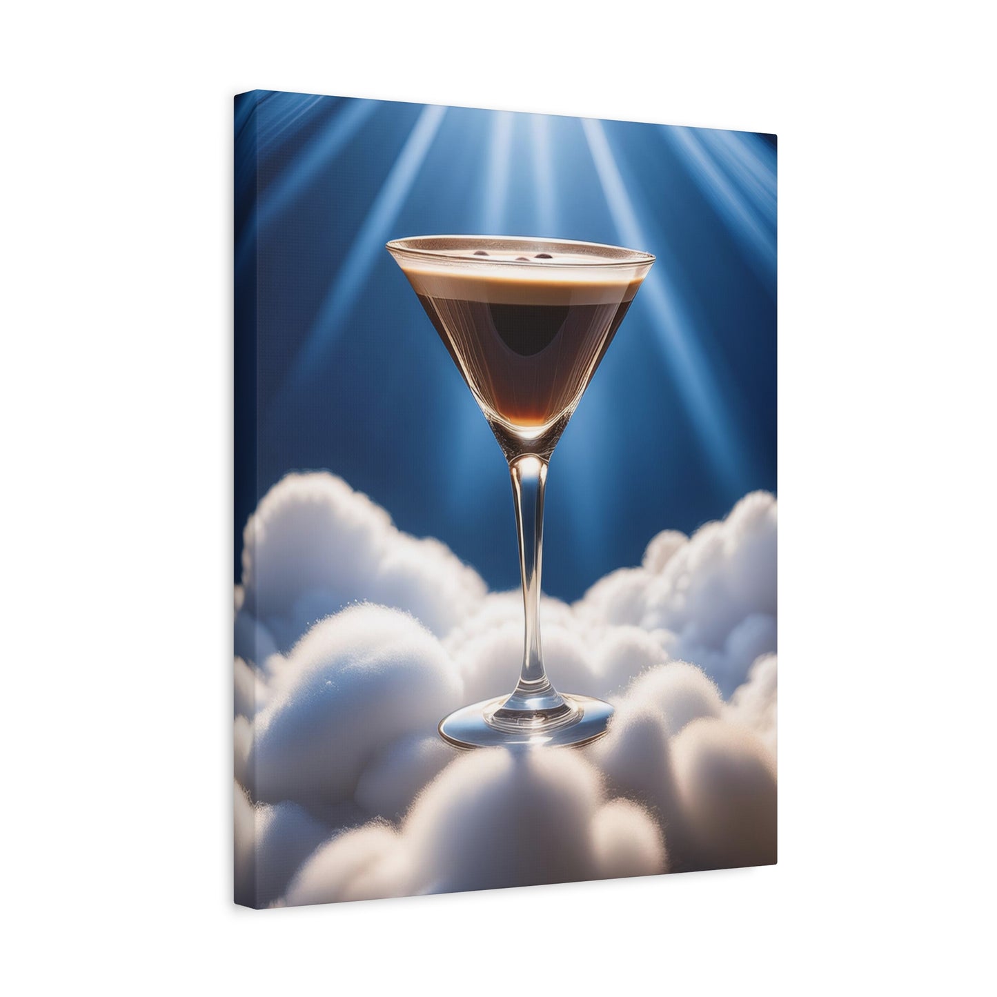 Espresso Martini Heaven Art Print | 1.25" Stretched Wall Decor for Home & Bar