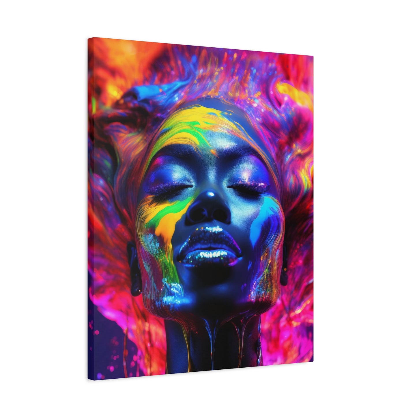 Painted Beauty 005 Canvas Wall Art