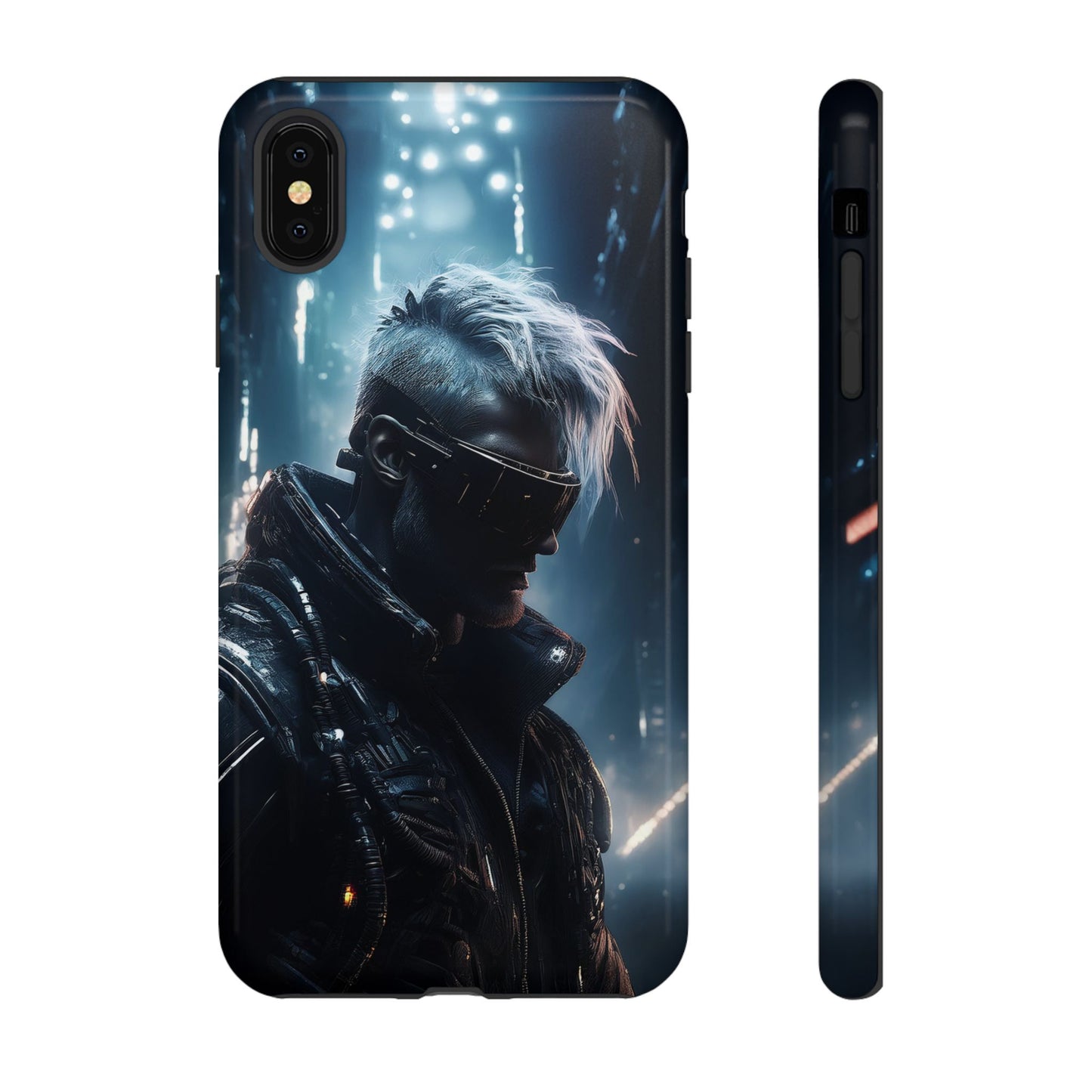 Futuristic Cyberpunk Male Cell Phone Case 025