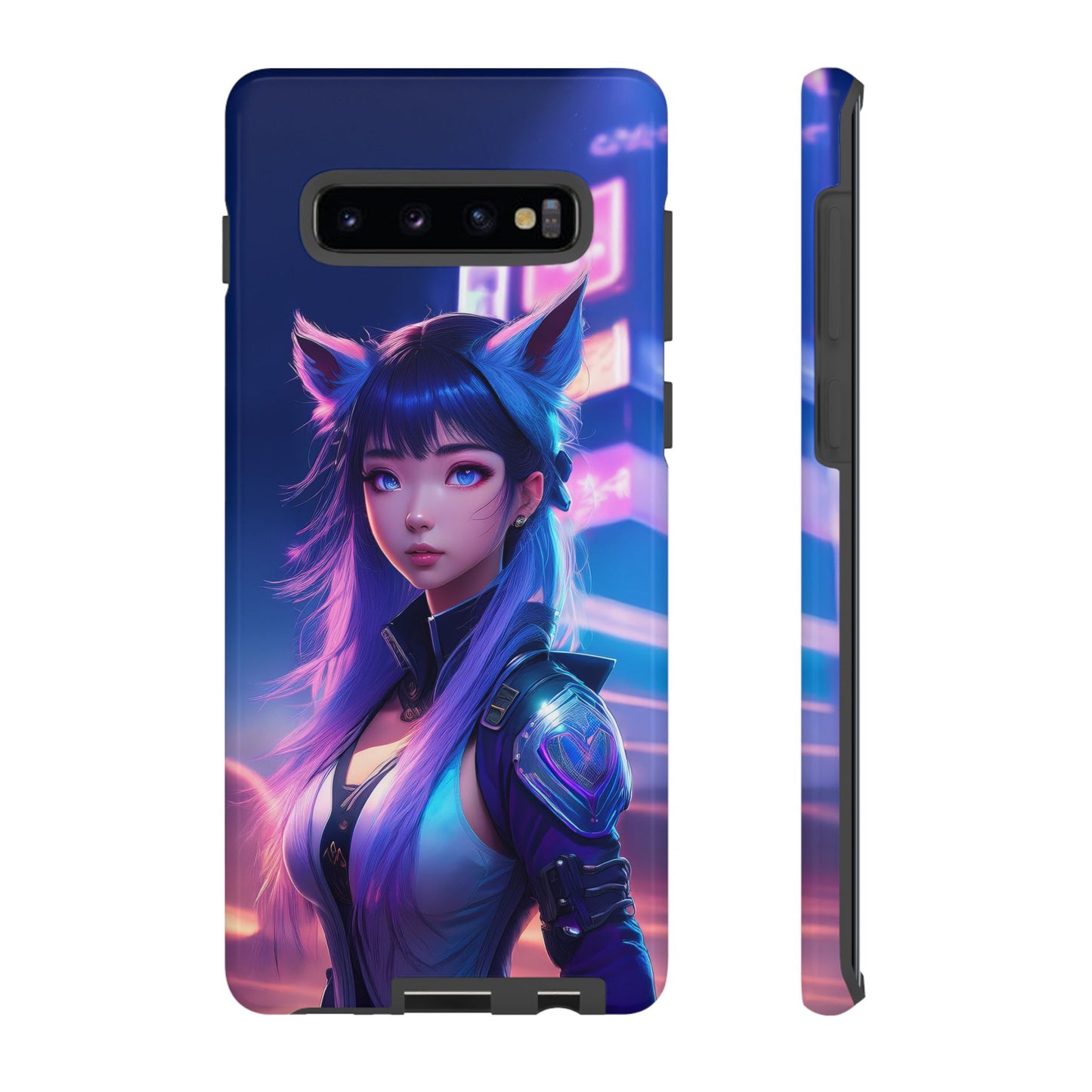 Futuristic Cyberpunk Female Cell Phone Case 010