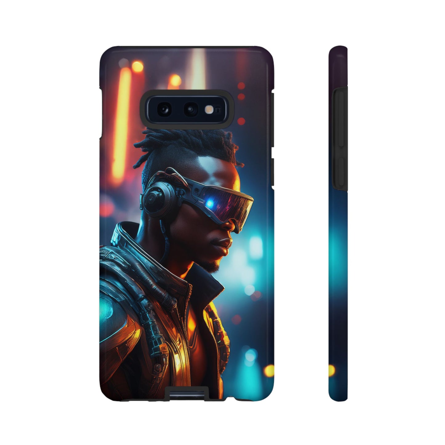 Futuristic Cyberpunk Male Cell Phone Case 016