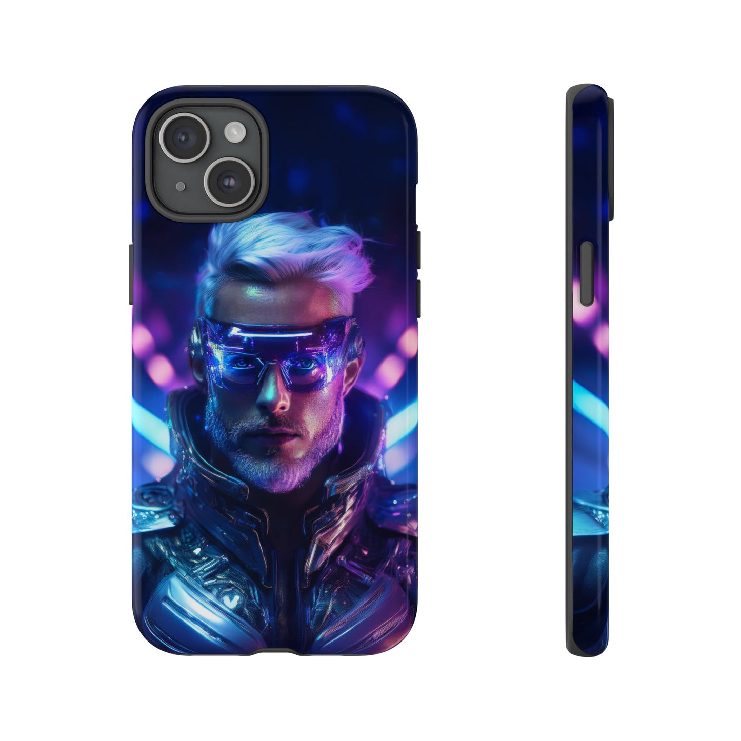 Futuristic Cyberpunk Male Cell Phone Case 020