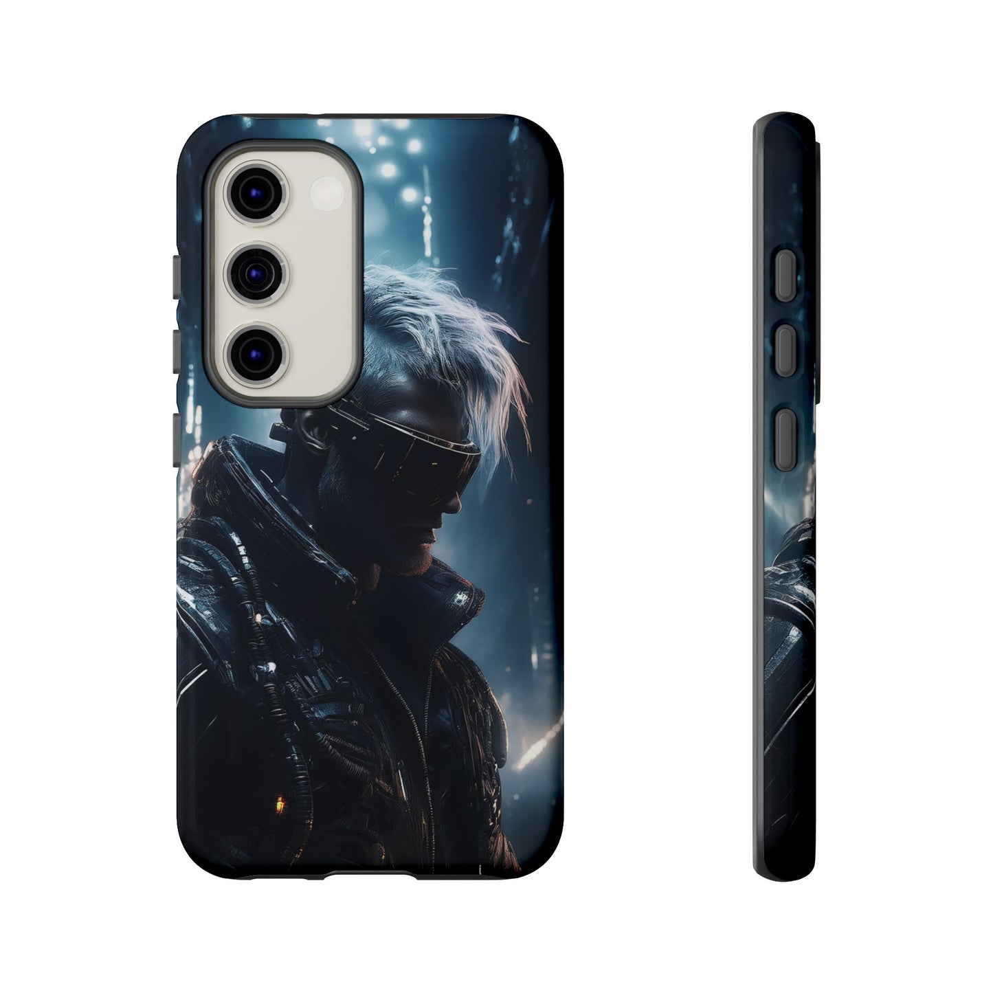 Futuristic Cyberpunk Male Cell Phone Case 025