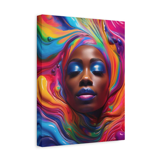 Painted Beauty 006 Canvas Wall Art