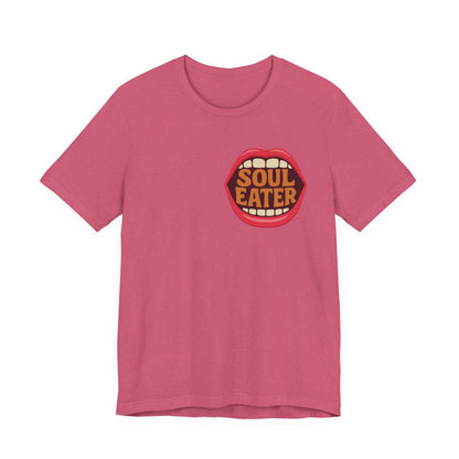Colorful Design Soul Eater Shirt – Bold Funny Tee for Women Who Break Hearts and Don’t Apologize. Unisex Jersey Short Sleeve Tee