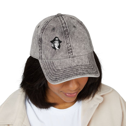 Hot Pirate Girl Vintage Hat – Bold Skull and Crossbones Hat with Retro Attitude and Seafaring Sass