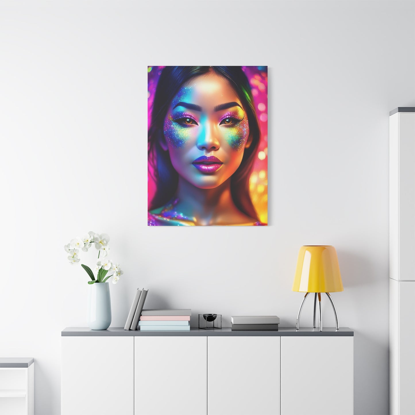 Glitter Love 012- Canvas Print – Vibrant Wall Decor