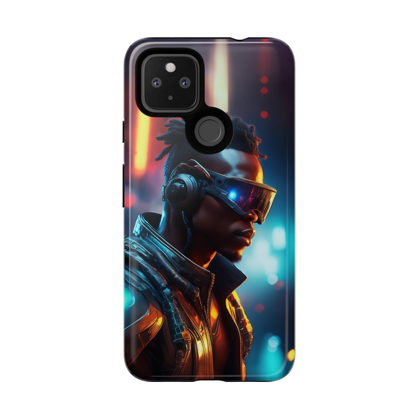 Futuristic Cyberpunk Male Cell Phone Case 016