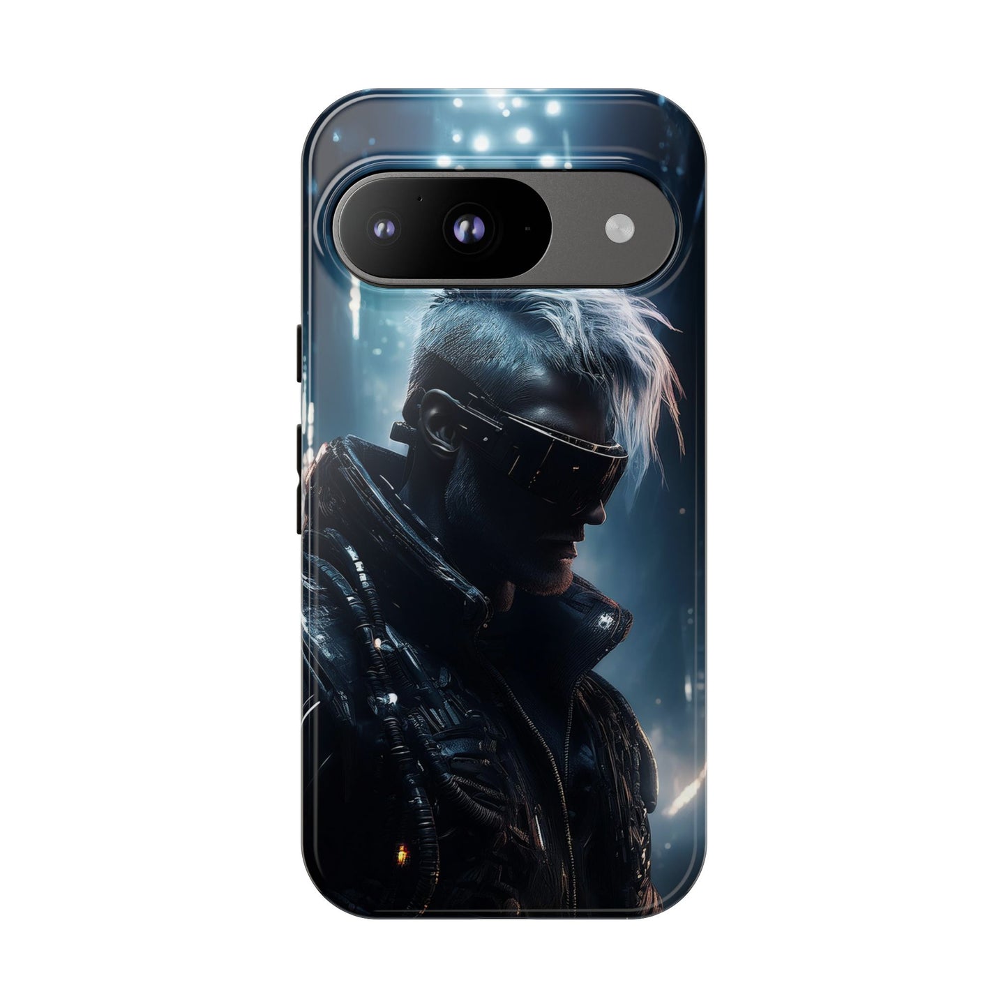 Futuristic Cyberpunk Male Cell Phone Case 025