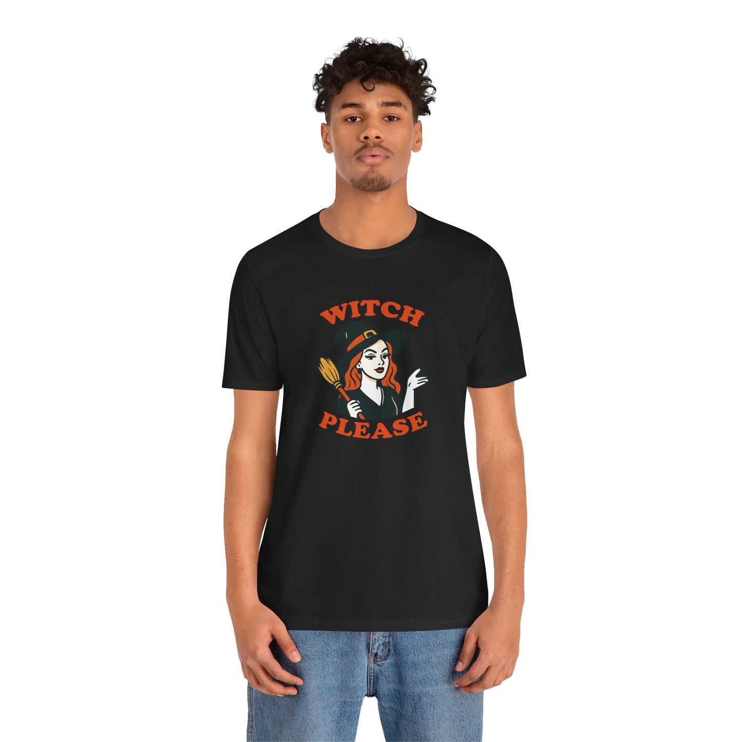 Witch Please Halloween Shirt – Sassy Retro Witch Graphic Tee for Funny Halloween Attitude