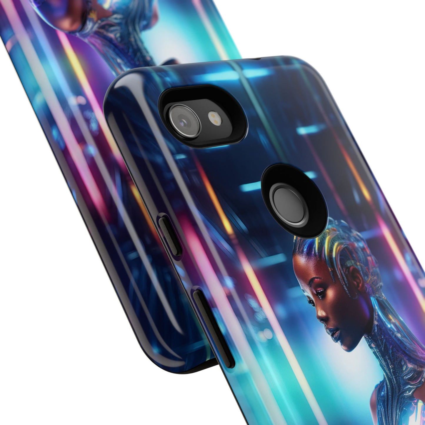 Futuristic Human Android Hybrid Cell Phone Case 014