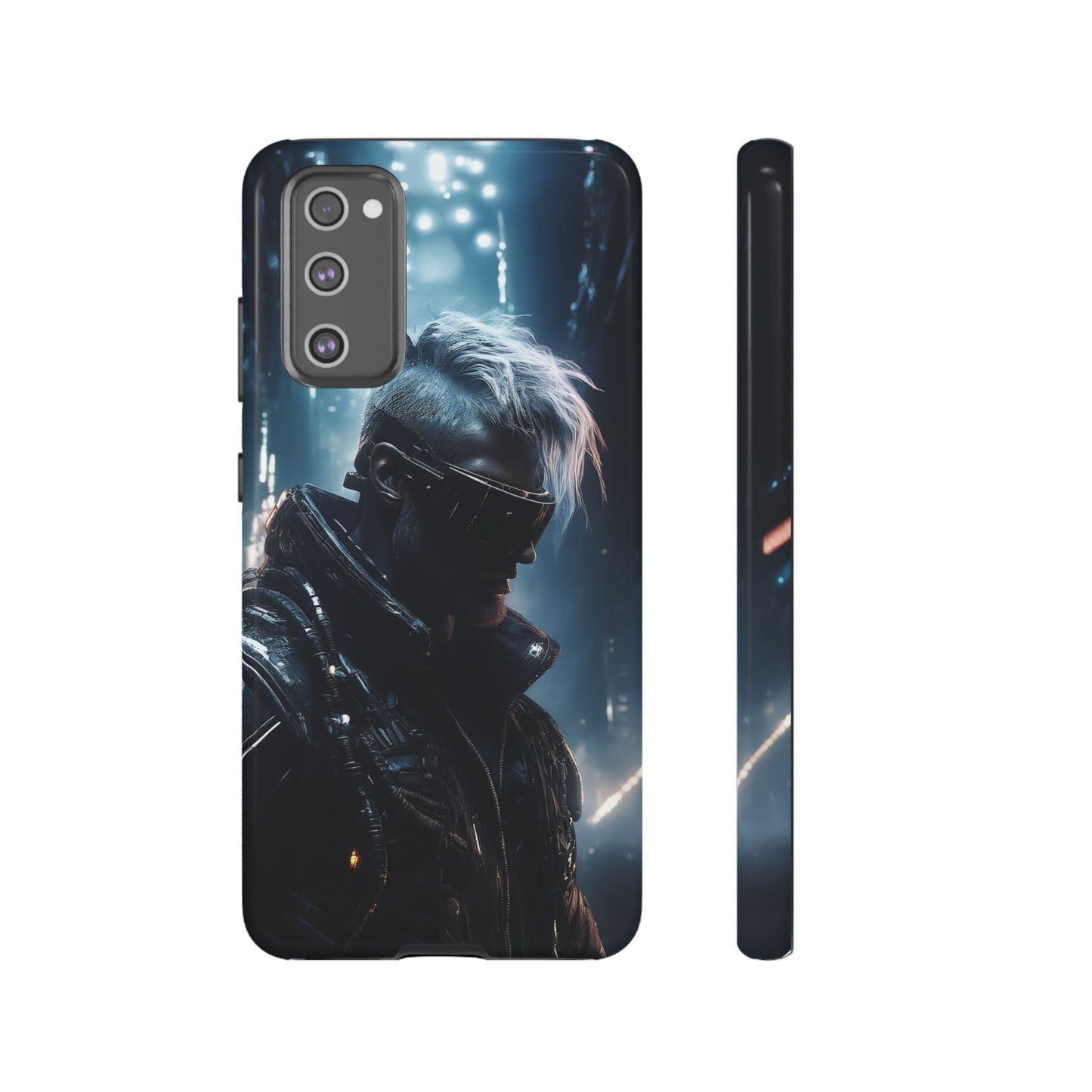 Futuristic Cyberpunk Male Cell Phone Case 025