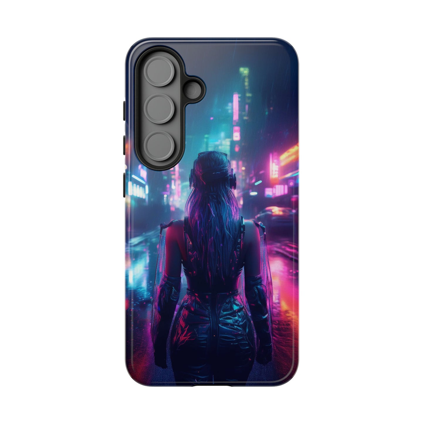 Futuristic Cyberpunk Female Cell Phone Case 032