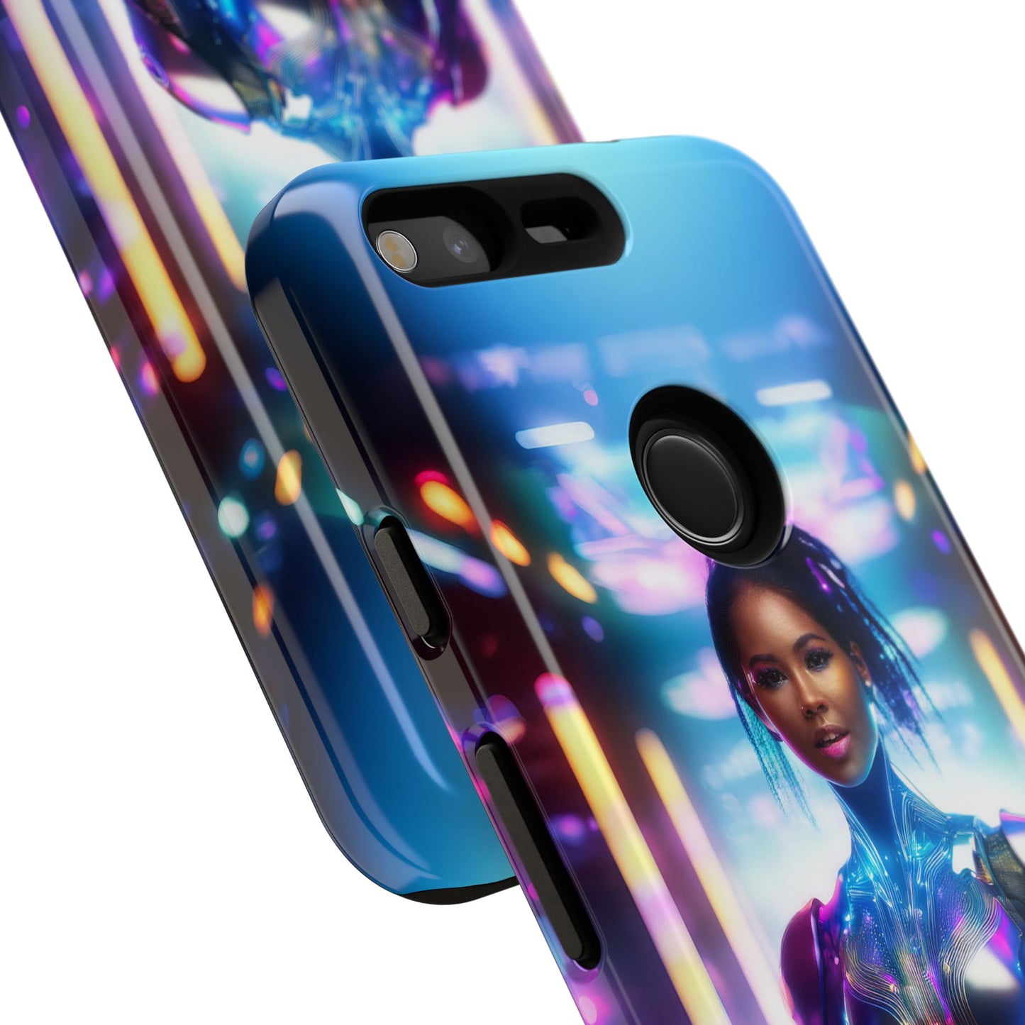 Futuristic Human Android Hybrid Cell Phone Case 009