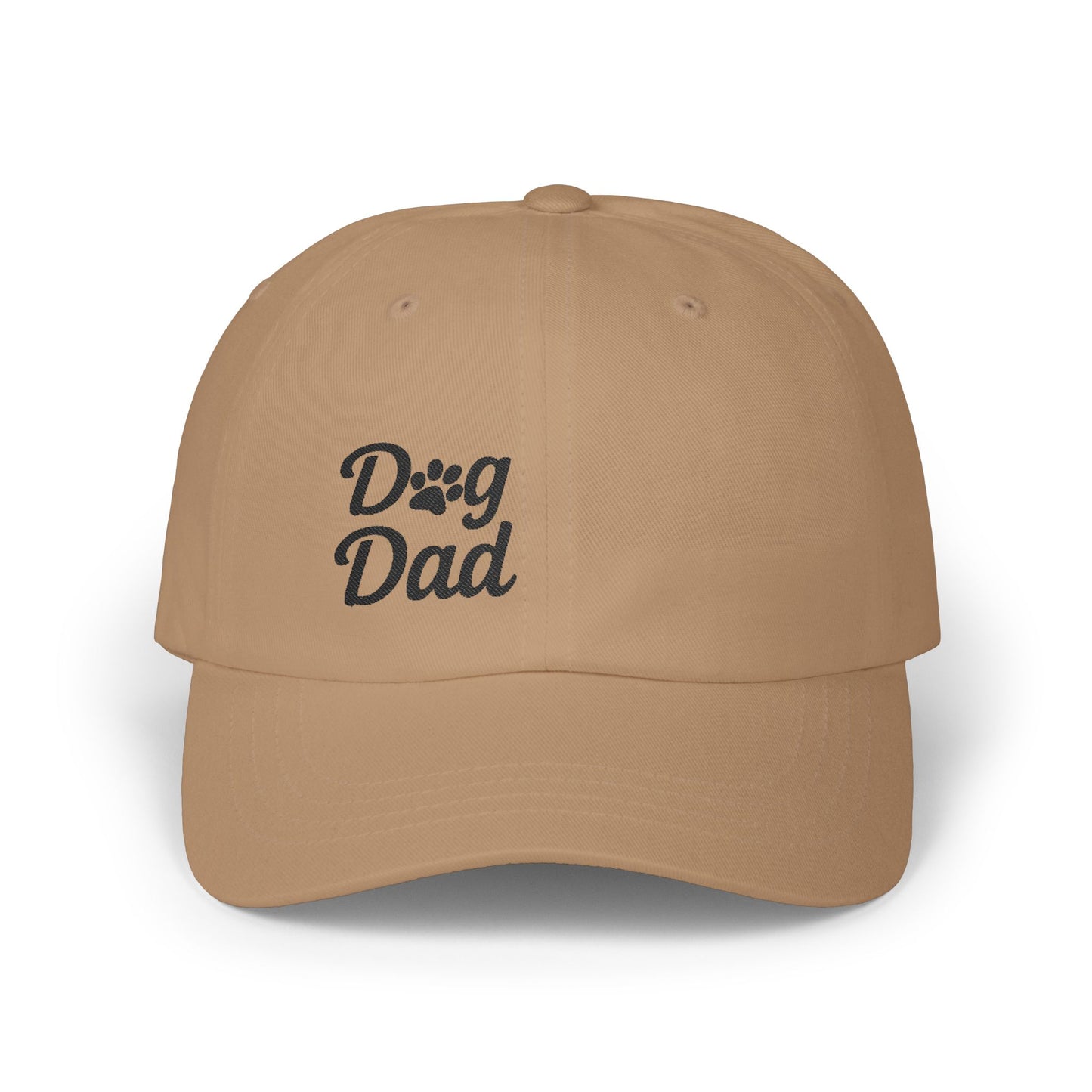 Dog Dad Classic Dad Hat – Embroidered Minimalist Dog Face Hat for Proud Pet Dads and Canine Companions