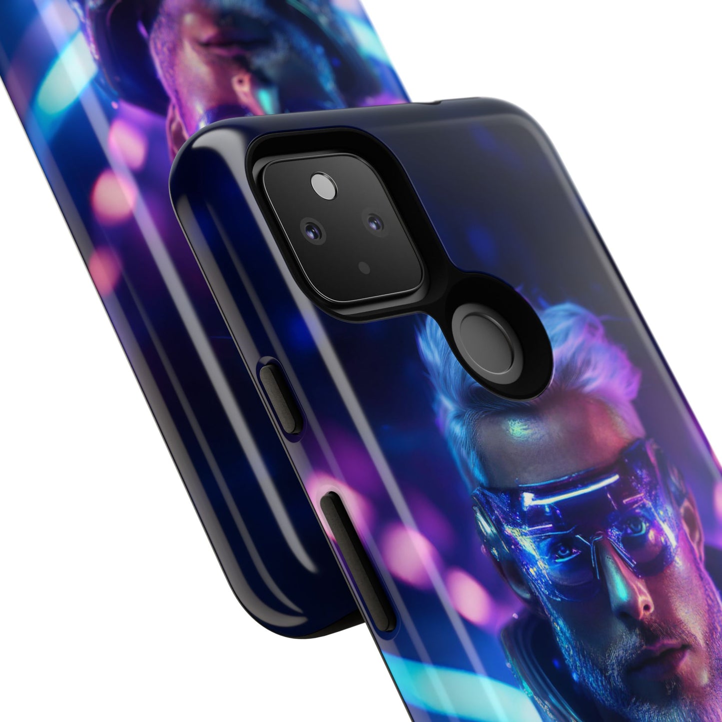 Futuristic Cyberpunk Male Cell Phone Case 020