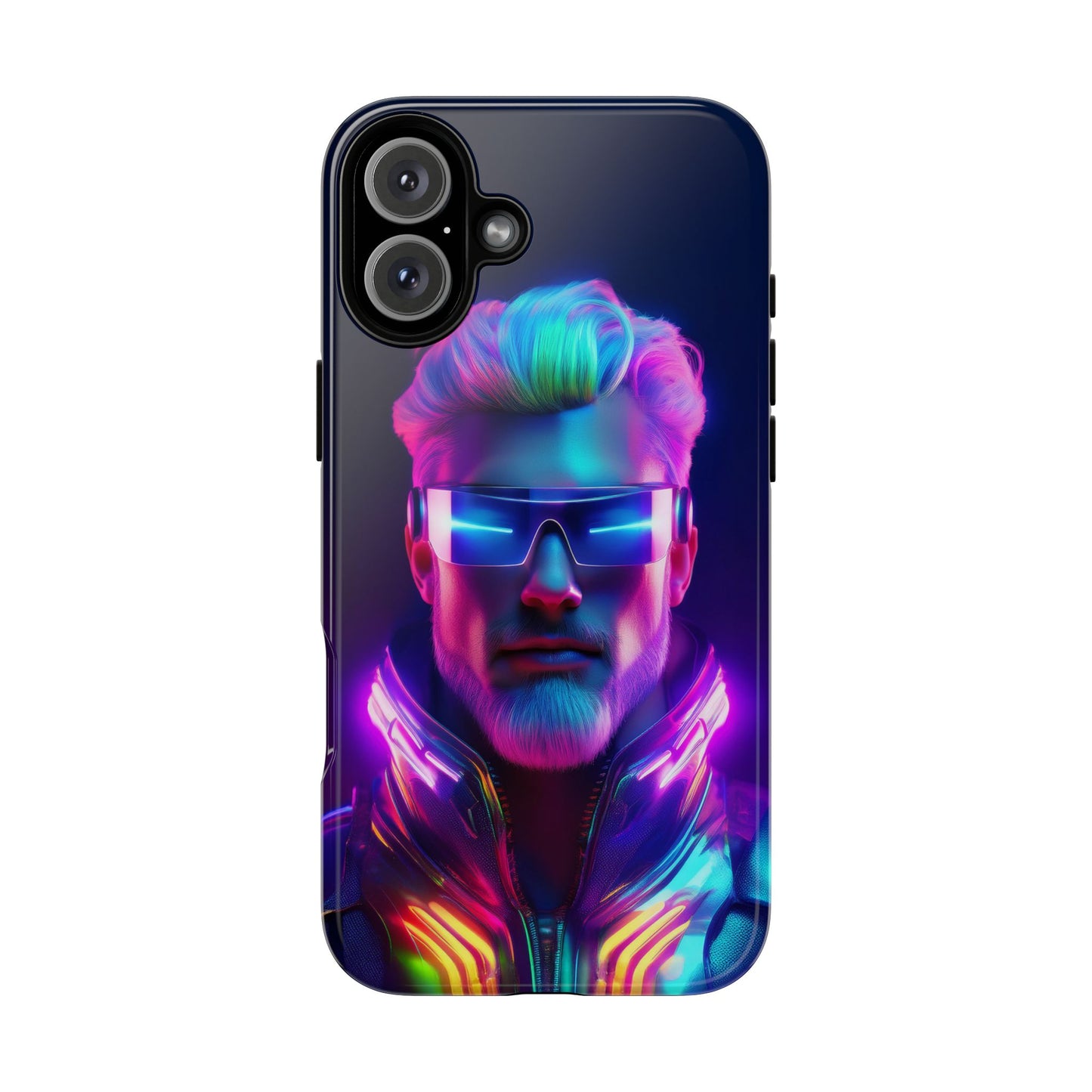 Futuristic Cyberpunk Male Cell Phone Case 026