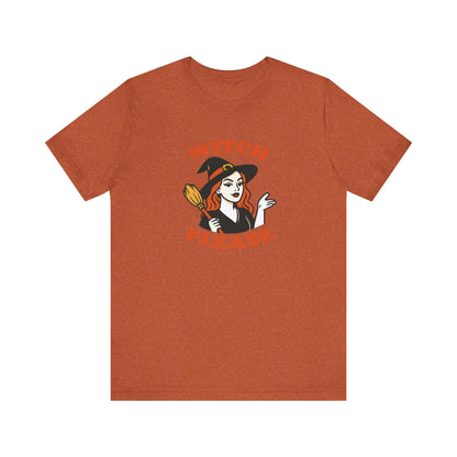 Witch Please Halloween Shirt – Sassy Retro Witch Graphic Tee for Funny Halloween Attitude